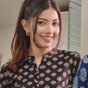 Sakhi Trendzs -Vibrant Printed Cotton Kurti - Black Color Collection