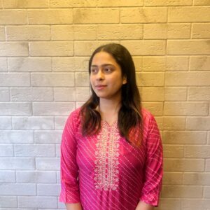 Glamorous Maslin Kurti with Sequin Embroidery